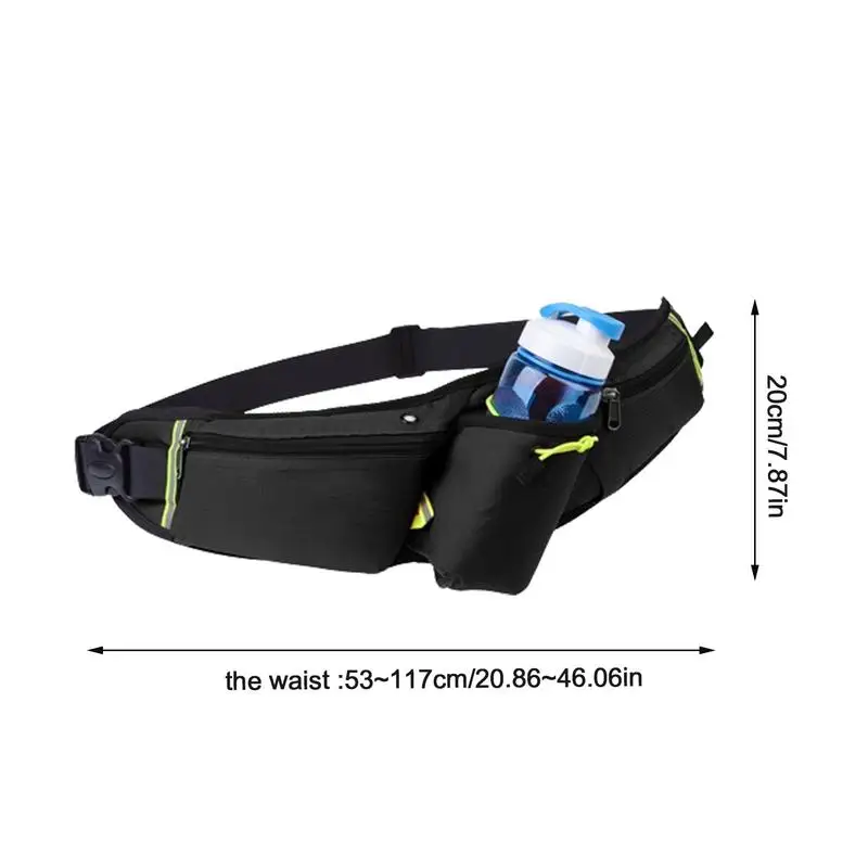 Sports Fanny Pack Water Bottle Elastic Waterproof Mobile Phone Bag Mobile Phone Fitness Bag Water Bag Backpack Outdoor Run Gear 6