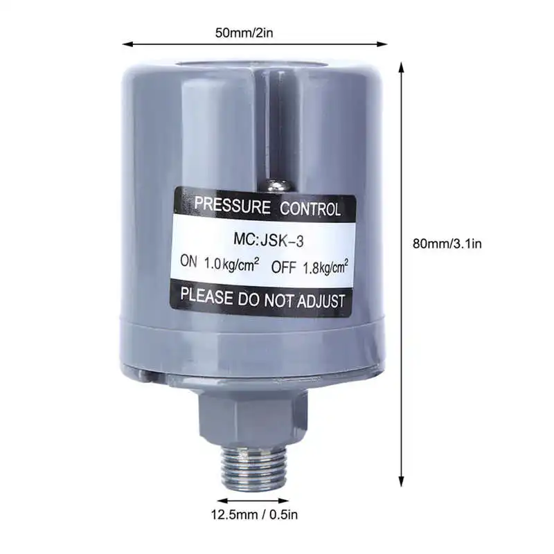 Water Pressure Switch Electronic Controller water pressure switch For Automatic Pump Industrial Supplies 220V 1.0-1.8kg 1.5-2.2kg 2.2-3.0kg