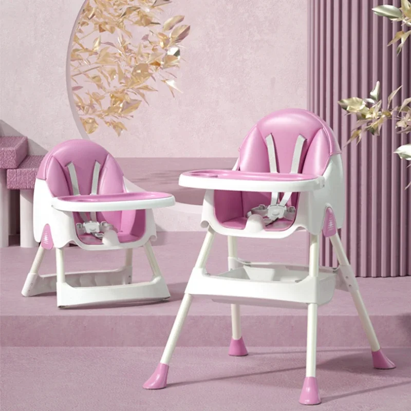Multi Functional Baby Seat Detachable Height Adjustment Integrated Children's Dining Chair Learning Chair