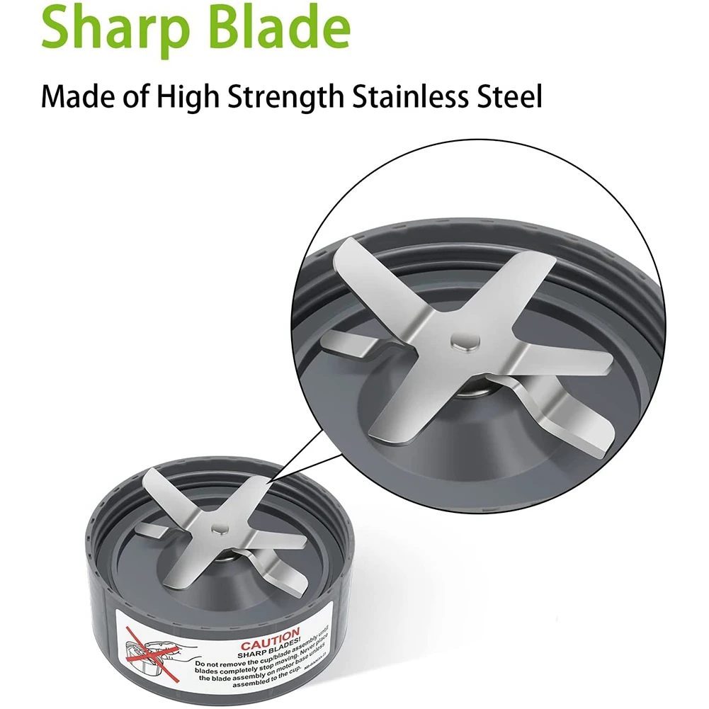 Parti Di Ricambio Adatte Per Nutribullet 600 Watt 900 Watt Di Ricambio Estrattore Lama Frullatore Tazze Accessori