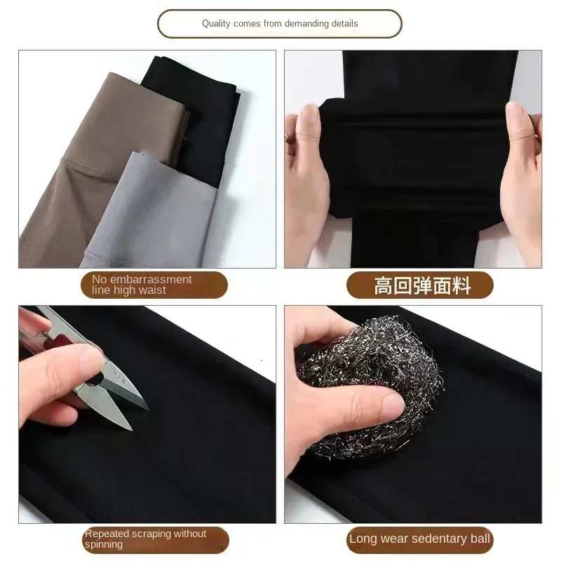 Womens High Waisted Seamless Leggings Sports Fitness Yoga Pants Gym Leggings Womens Elastic Shark Pants Cycling Pants Summer - Image 5