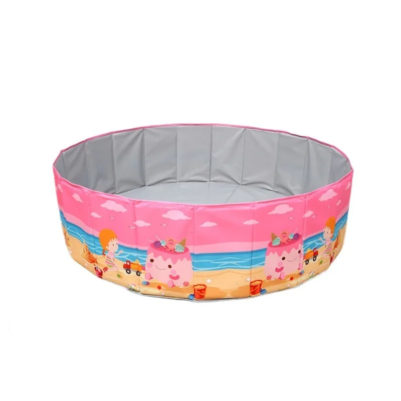 Playpen Circular Folding Sand Pit Fence 100x100cm