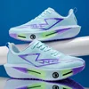 Men's Fashionable Casual and Comfortable Sports Running Shoes - Breathable Fabric Upper, Non-Slip and Wear-Resistant Cushioning Soles, Round-Toe Lace-Up Casual Running Shoes, Suitable for All Seasons