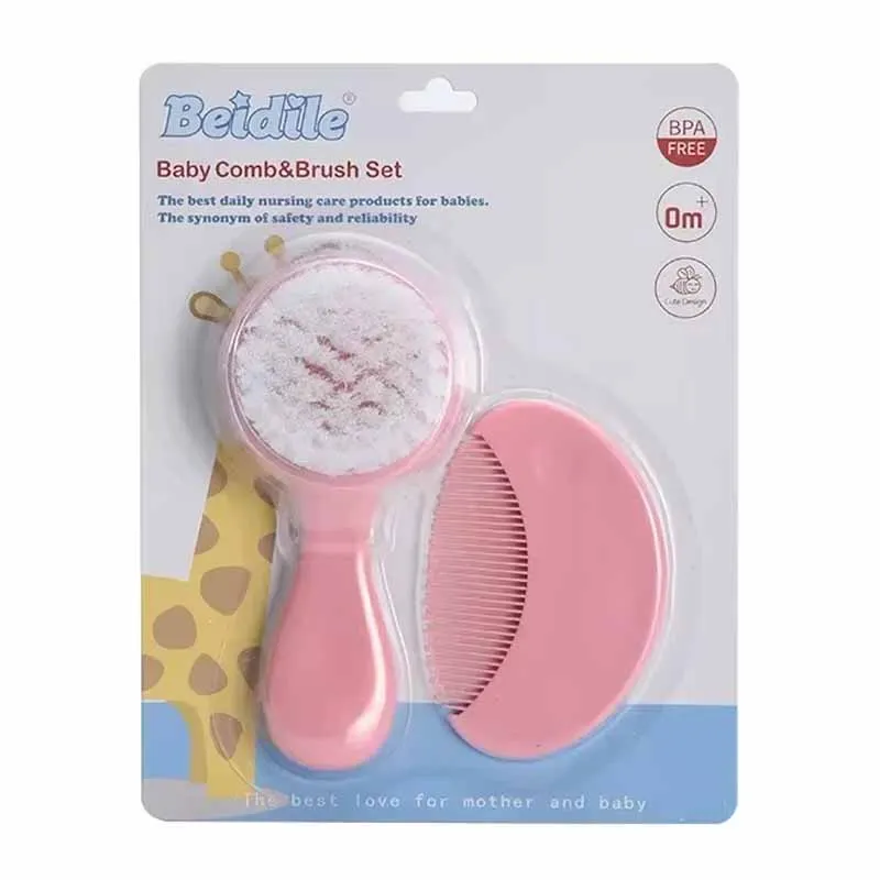 Hair Comb Curly Hair Brush Hair Brush Comb Hair Comb Set Head Massager Baby Care Set Baby Comb Hair Brush Set