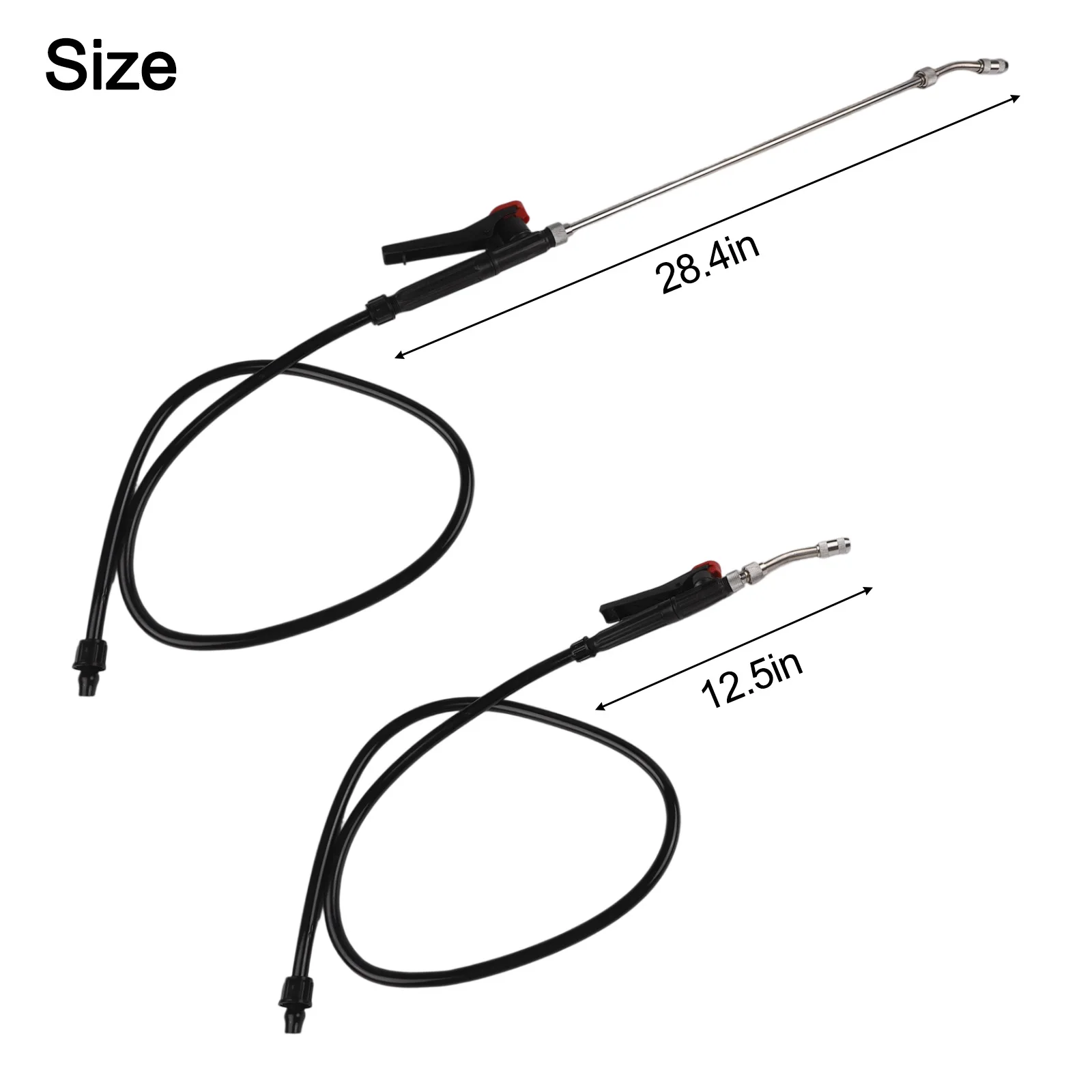 Description Picture 2 of itemCompatible Hose Connector Adjustable Nozzle Wand For Home Use 9mm Inner Diameter Fine Mist To Stream For Garden Hose