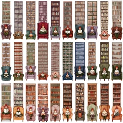 30PCS Aesthetic Bookmark Set for Books and Stationery Enthusiasts (60PCS)