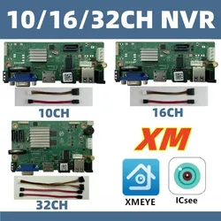 4K ONVIF H.265/H.264 Network Digital Video Recorder with P2P Cloud Connectivity and Enhanced Cooling System - 32CH