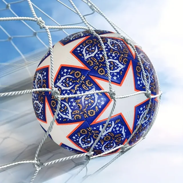 1pc No. 5 Newest Classic Machine-Stitched PU Soccer Ball (deflated),Offical Size 5 Football For Adult Outdoor Competition Sports