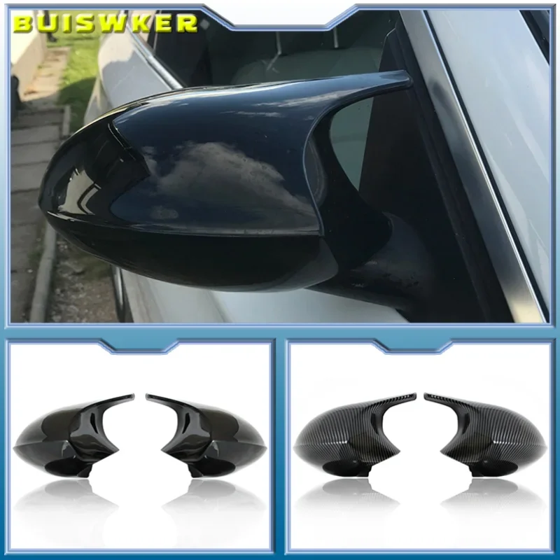 

Replacement Rearview Side Mirror Covers Cap For BMW E90 E91 E92 E93 E81 E87 E82 E88 3 1 Series M Accessories Carbon Fiber Gloss