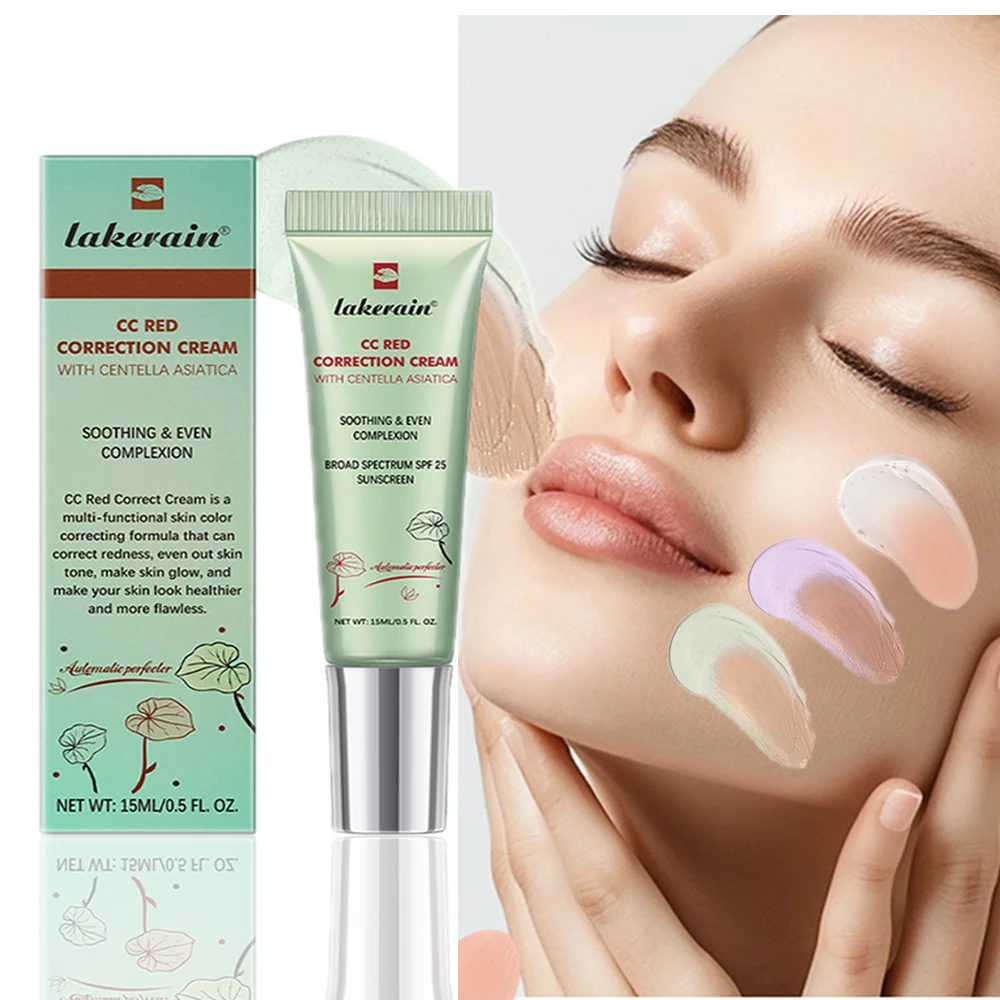 CC Cream Korea Centella Foundation Face Cream Full Coverage Moisture Makeup