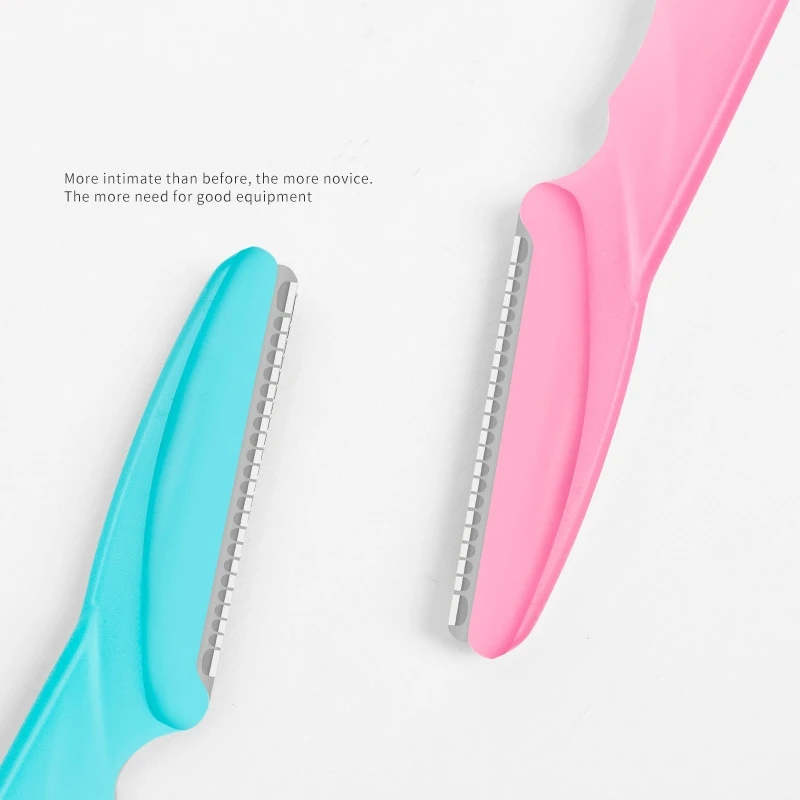 3pcs/set Eyebrow Razor Eyebrow Trimmer Women Face Razor Hair Remover Eye Brow Shaver Blades for Cosmetic Beauty Makeup Tools