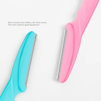 3pcs/set Eyebrow Razor Eyebrow Trimmer Women Face Razor Hair Remover Eye Brow Shaver Blades for Cosmetic Beauty Makeup Tools 2