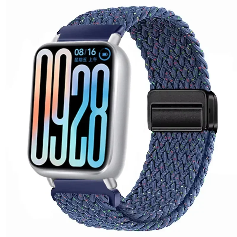 Nylon Braided Magnetic Buckle Strap - Breathable & Comfortable Replaceable Band