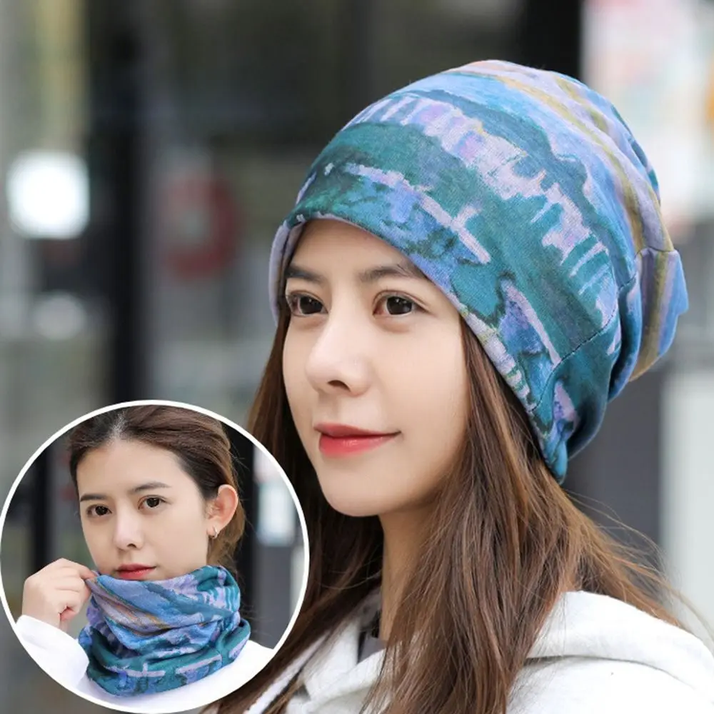 

New Style Breathable Lady Women Stripe Hat Ruffle Cancer Hat Beanie Scarf Collar Turban Head Wrap Cap Headscarf Outdoor Cap