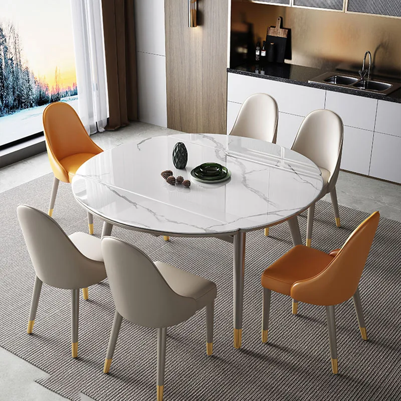 

Console Room Dining Tables Round Restaurant Bedside Salon Patio Dining Tables Modern Articulos Para El Hogar Luxury Furniture