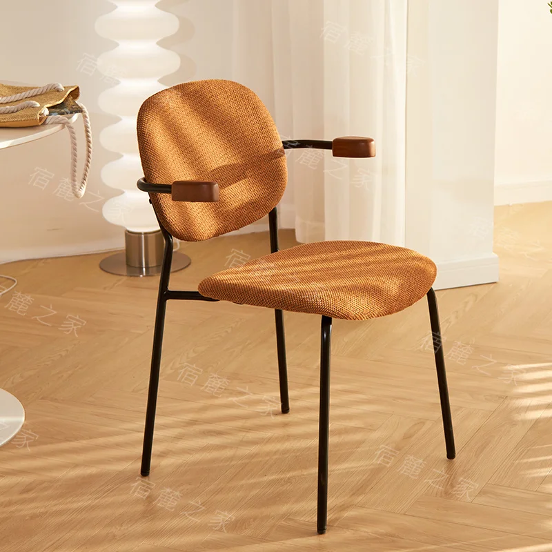 Leather Lounge Dining Chairs Minimalist Entryway Center Apartamento