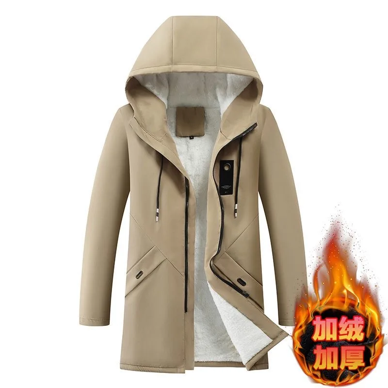 Generisch Winterjas voor heren, trenchcoat, vrijetijdsjas, mantel