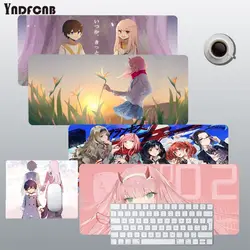 Querido no franxx legal novo grande mouse pad computador computador tapete ou teclados tapete mousepad para o presente do namorado