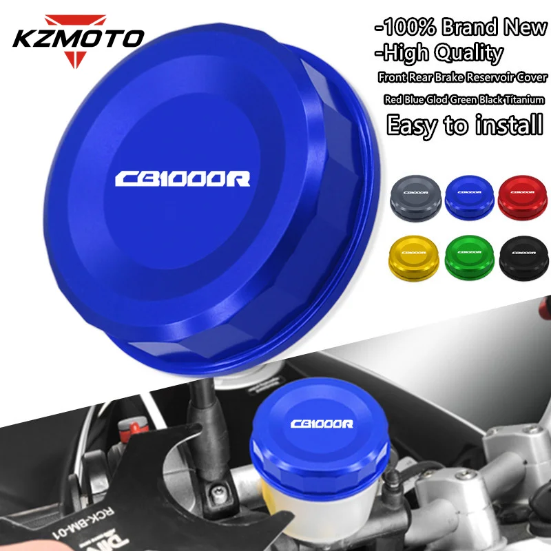 

CB1000R Motorcycle Accessories Front & Rear Brake Fluid Reservoir Protective Cap Cover For Honda CB1000 R cb1000r 2008-2017 2016