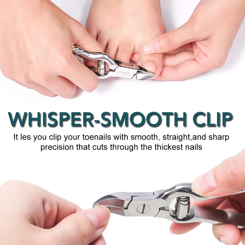 1Pcs Thick Toenail Trimmer Clipper Stainless Steel Professional Paronychia Ingrown Nail Cutter Manicure Foot Care Pedicure Tool