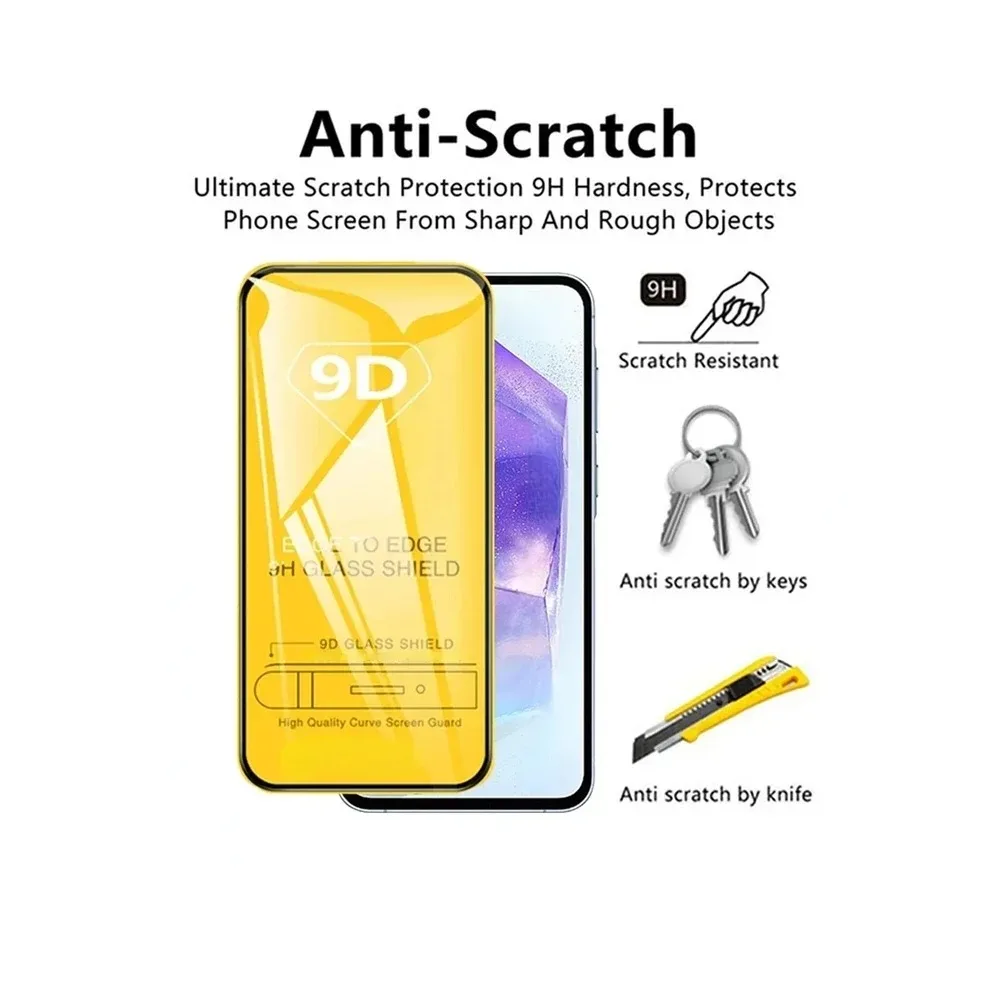 Premium Tempered Glass Screen Protector (4-Pack)