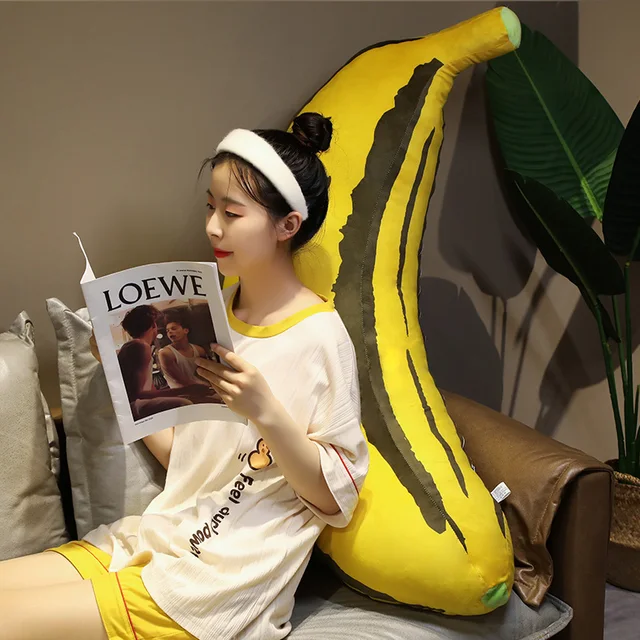 Hofun4U Giant Banana Plush Pillow - 27 Banana Stuffed Animal,Fruit Banana  Plush Pillow Holiday for Girls Boys