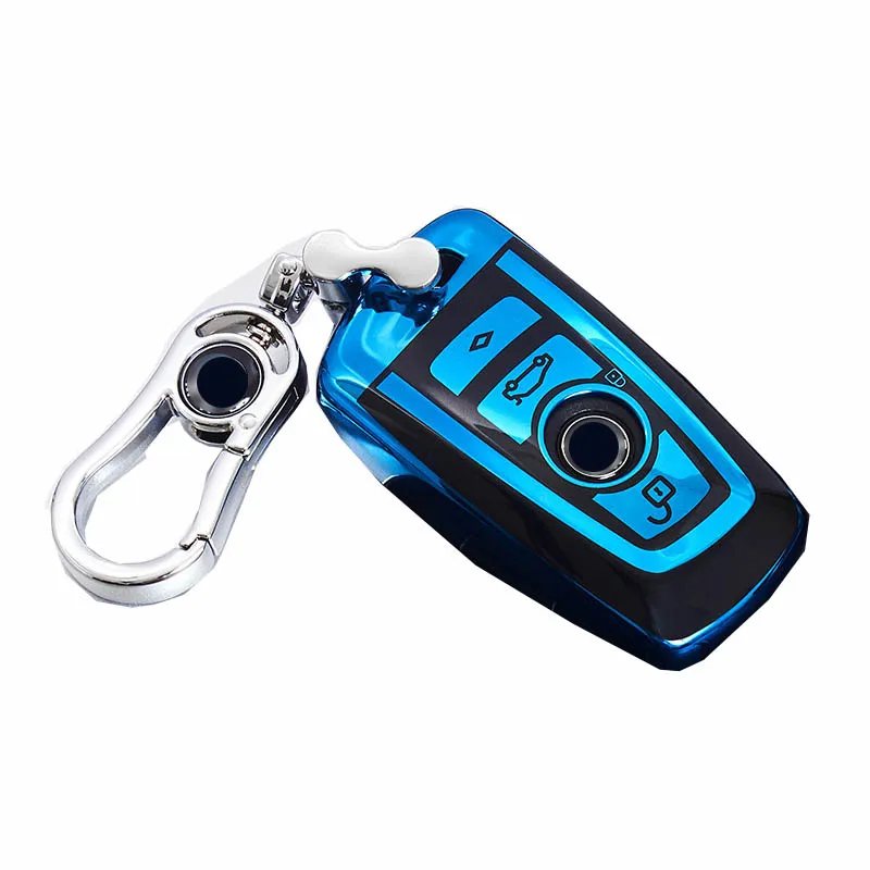 Cover custodia chiave auto TPU per BMW F31 F10 F11 F30 F18 E46 118i 320i 1 3 5 7 serie X3 F25 X4 M3 M5 2022 accessori portachiavi Shell - S028585f365cb4310abcc9dba2c9e3d934