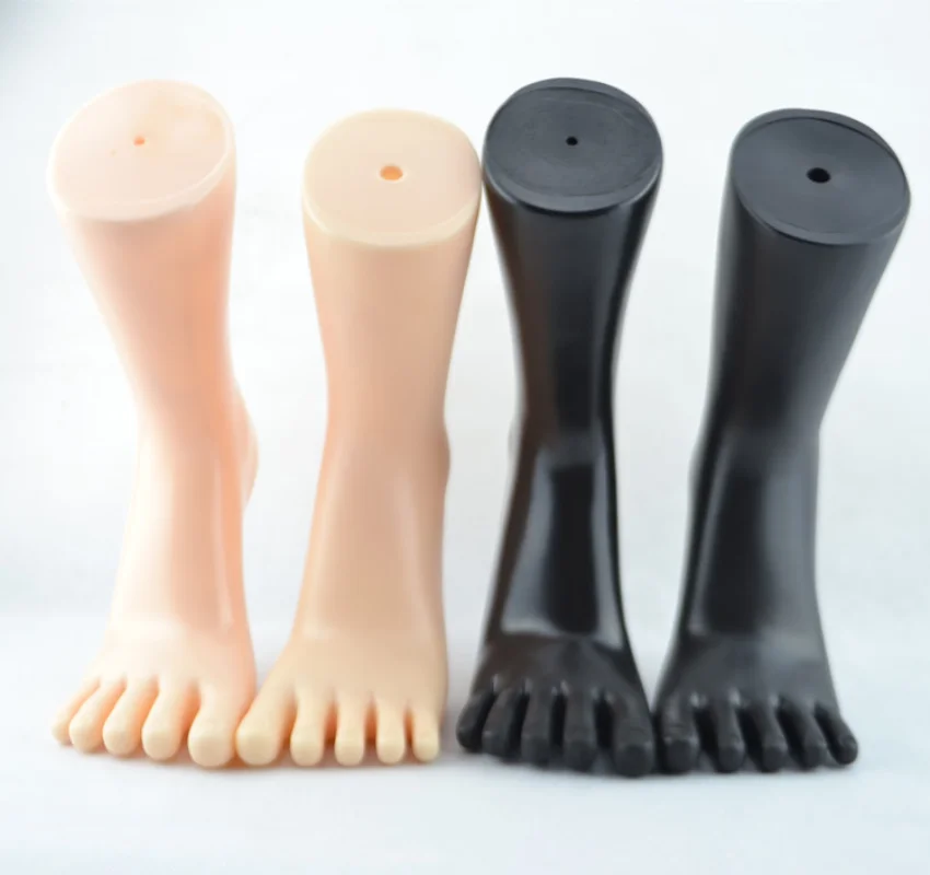 

Adult Dummy Foot Display Props Five Toed Socks Toe Separators Mannequin Foot Torso Home DIY Supplies Accessorie