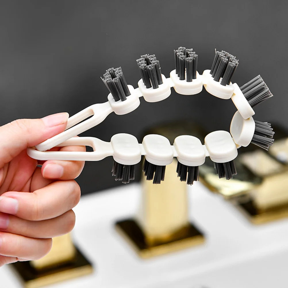 

Curved Cleaning Brush Bathroom Bathroom Crevice Brush Faucet Cleaning Brush