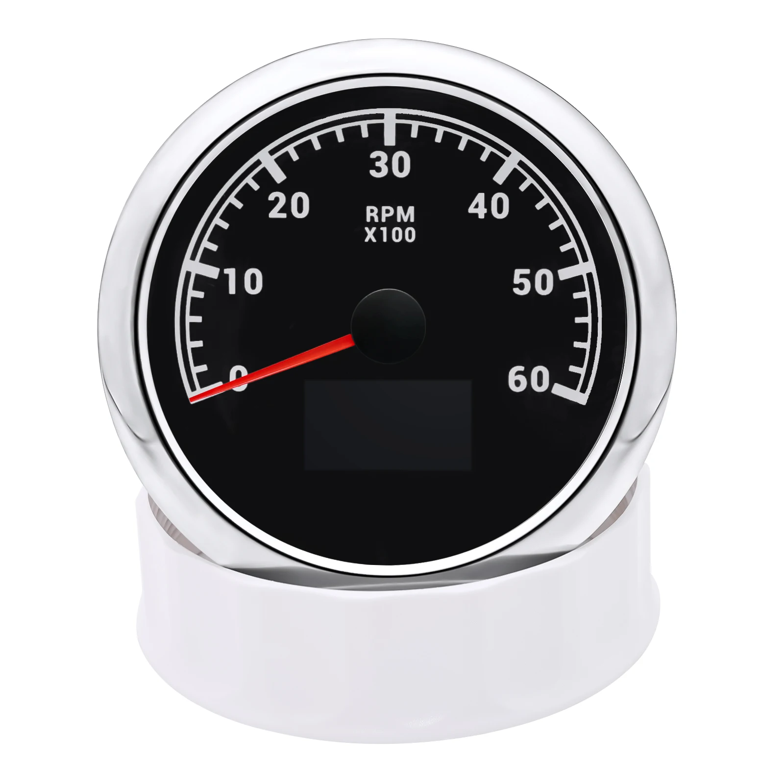 tacômetro medidor de tacho em com hora de rpm