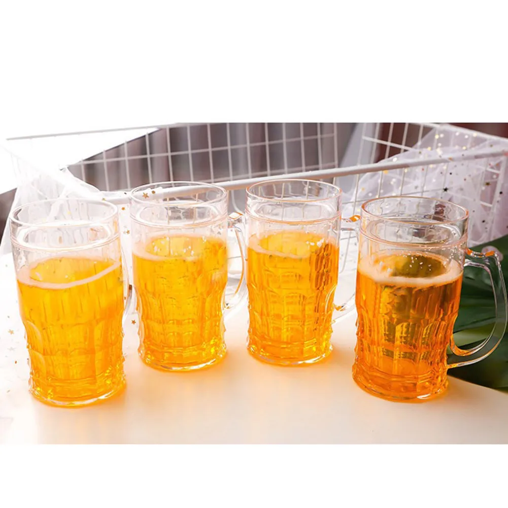 Acrylic Fake Beer Mug With Tricky Double Wall Capacity 500Ml