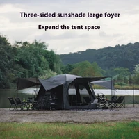 Naturehike BLACKDOG Shanting 6.8 Tienda de Campaña Instalación Rápida, Robusta, Postes Fibra Titanio 150D