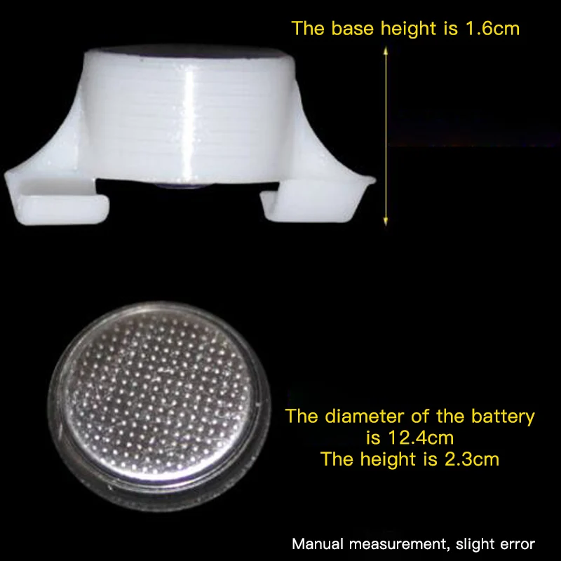 SACStrike-Alarme de morsure de poisson avec lumière LED, 1/2/4 pièces