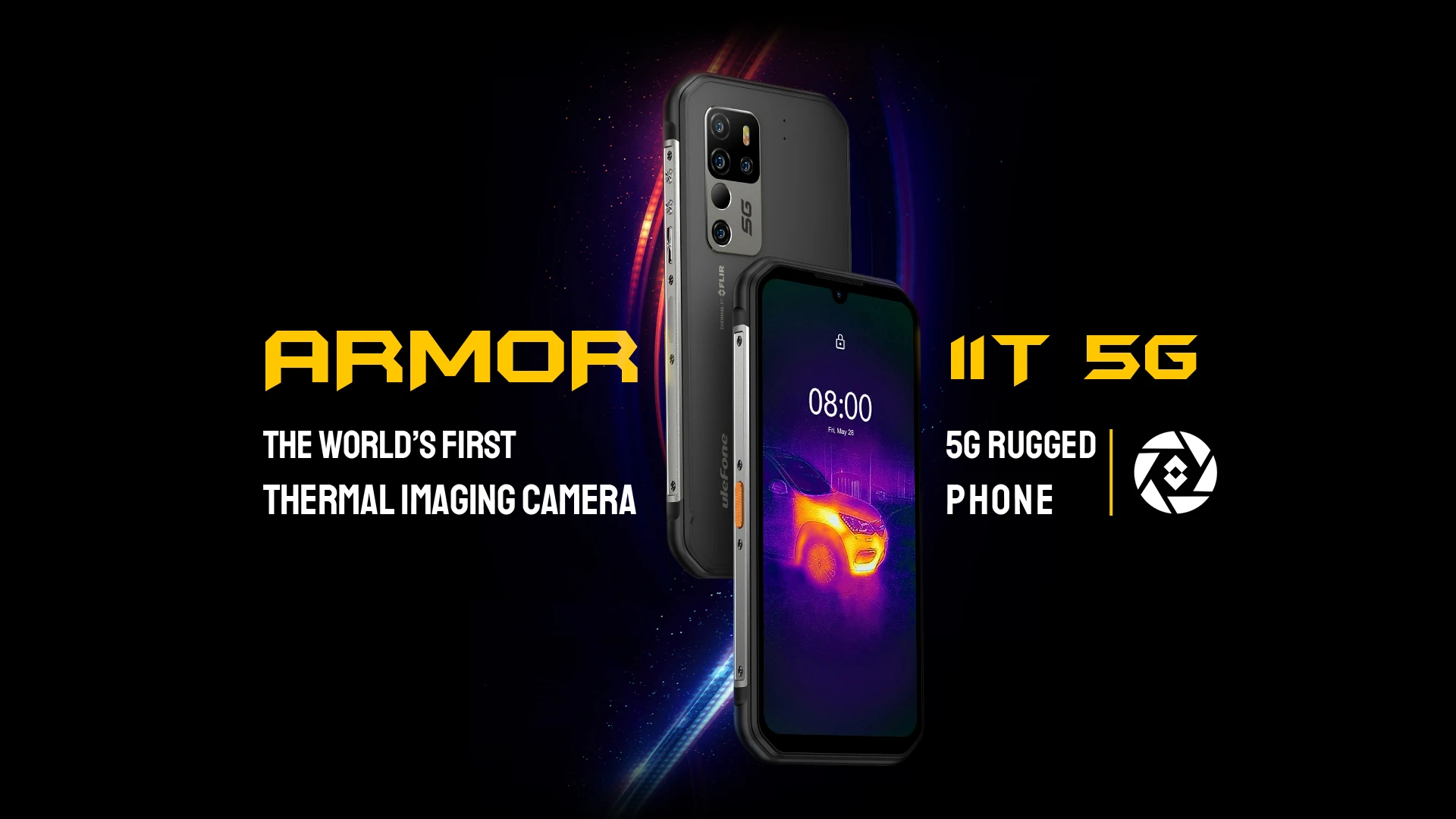 Ulefone Armor 11T 5G Rugged Mobile Phone 6.1" HD+ Thermal Imaging Camera Smartphone Android 11 8GB 256GB Waterproof Smart Phone 8 S0285dc1d456e4c15b3561afedb01d2444