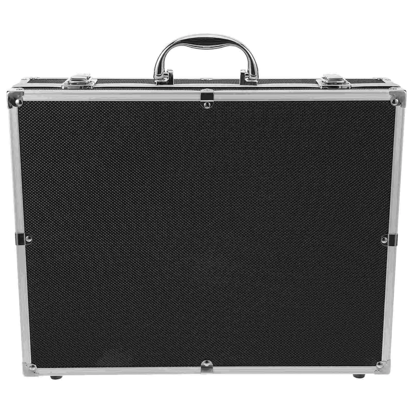 

Microphone Carrying Case Cordless Microphone Case Portable Microphone Box with Handle for Travel