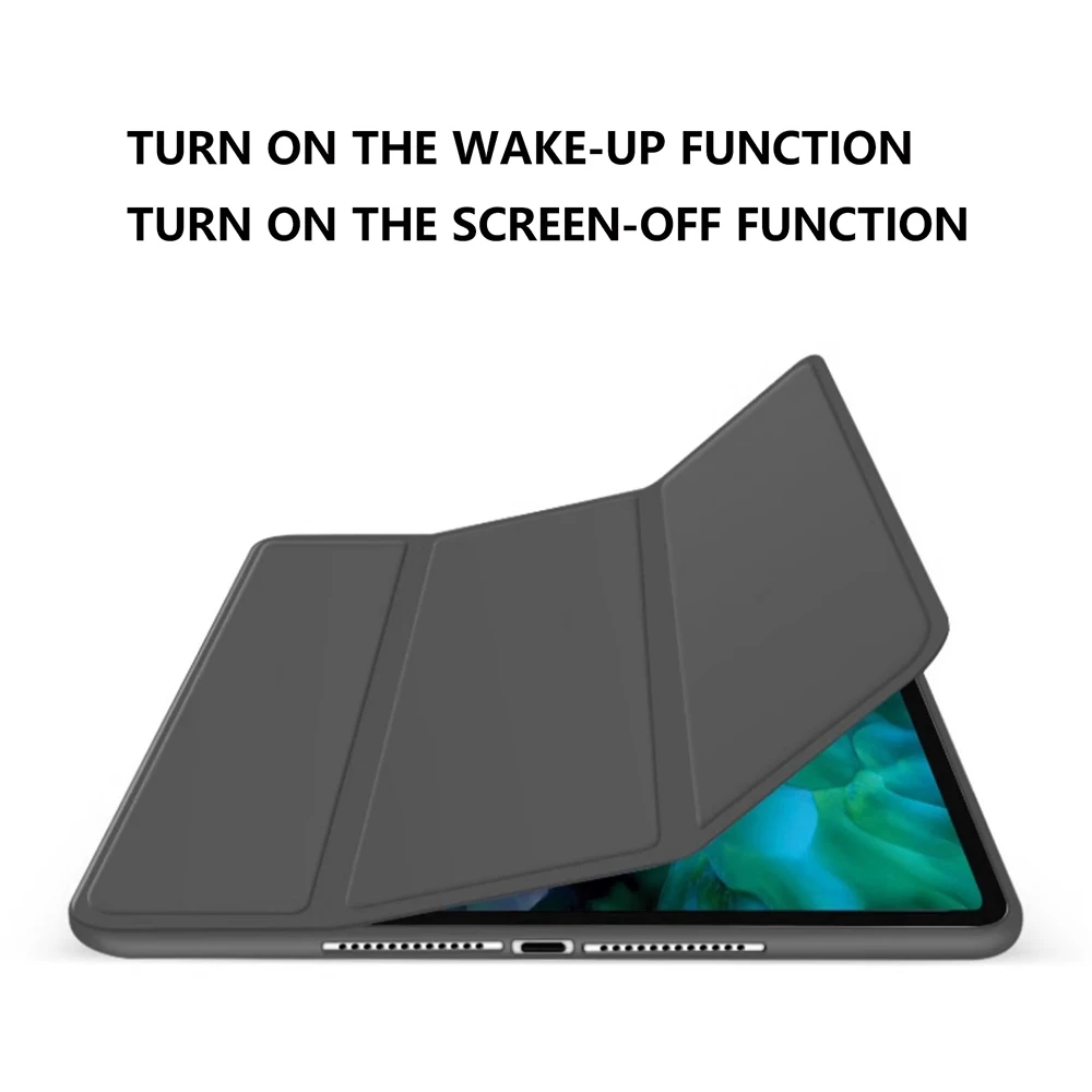 Enhanced Tri-Fold Magnetic Stand Tablet Cover