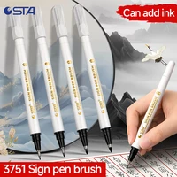 STA 4 Size Waterproof Caligraphy Pen Soft Brush Pens for Writing Letterin Drawing Sketching Art Supplies Japanes Stationer 3751 2