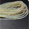 Veemake White Yellow Fire Opal Rondelle Beads Jewelry Design Making Natural Gemstones Crystal DIY Necklace Bracelets Earrings 4