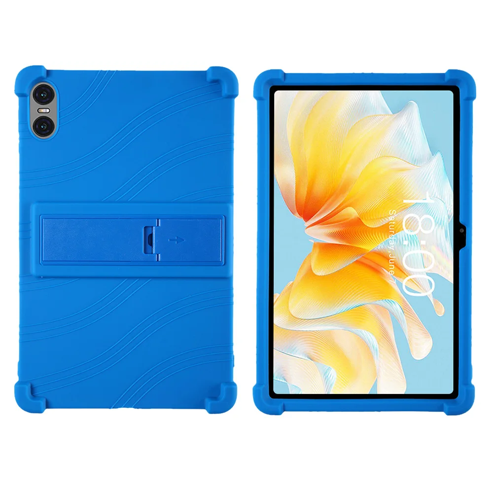Premium Adjustable Stand Case with Multi-Angle Soft Silicone Cover