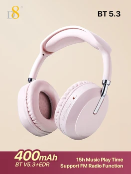 Stealth Over-Ear Headphones – Wireless & Wired Bluetooth Headset with Built-In Microphone, Micro SD Card Slot & 40H Long Playtime 1