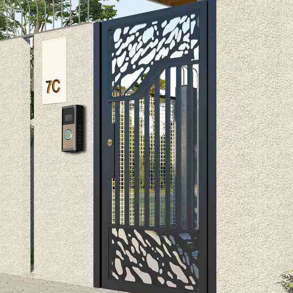 Video Doorbell Bracket Stainless Steel Anti-Theft Door Mount