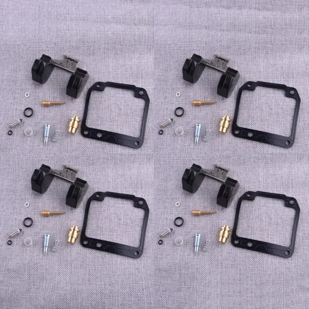 4 Sets Motorbike Carburetor Carb Float Repair Rebuild Kits Fit For