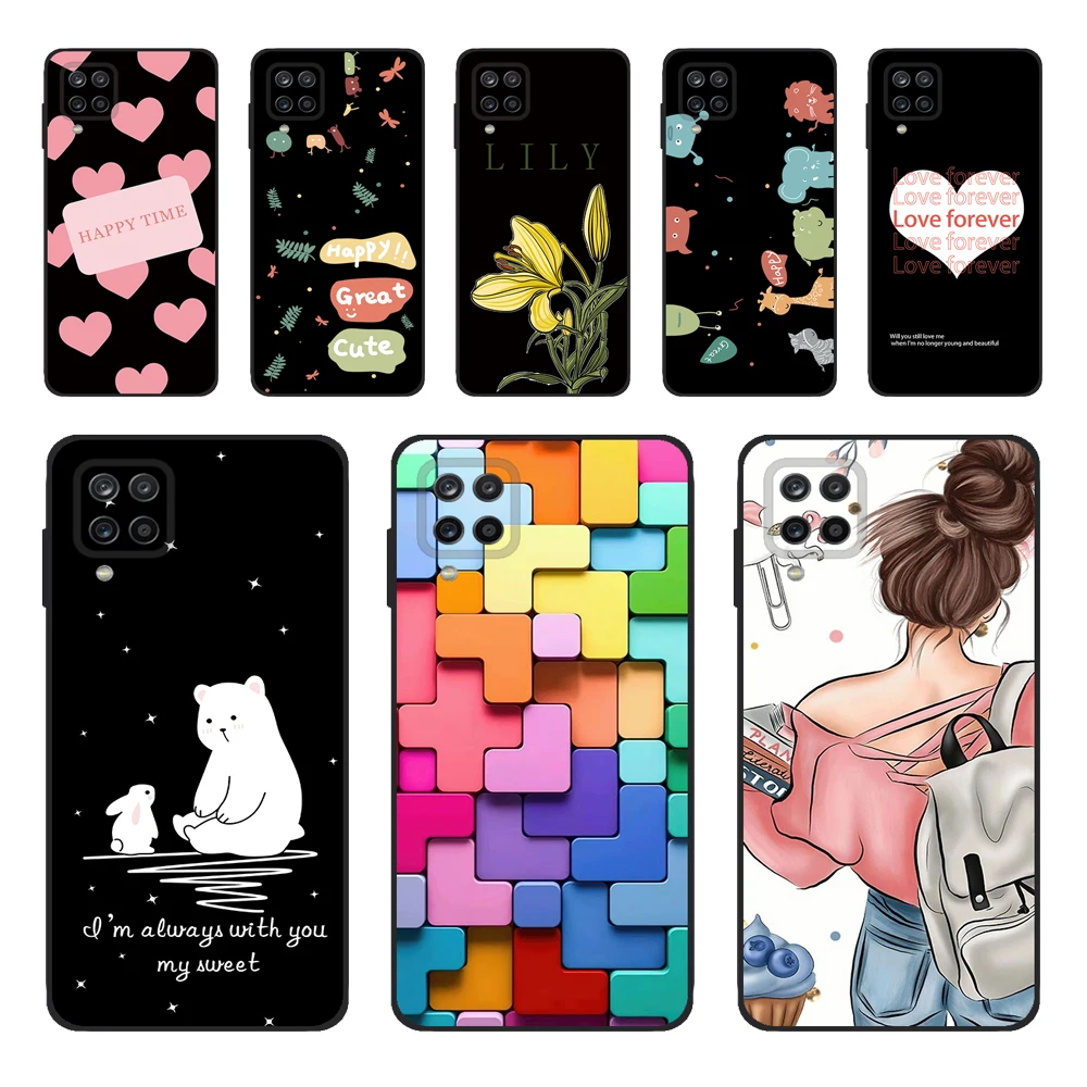 Per Samsung M12 Custodia Custodia In Silicone Antiurto Per Samsung Galaxy M12 M 12Galaxym12 Custodia Coque M12 2021 M127F Fundas