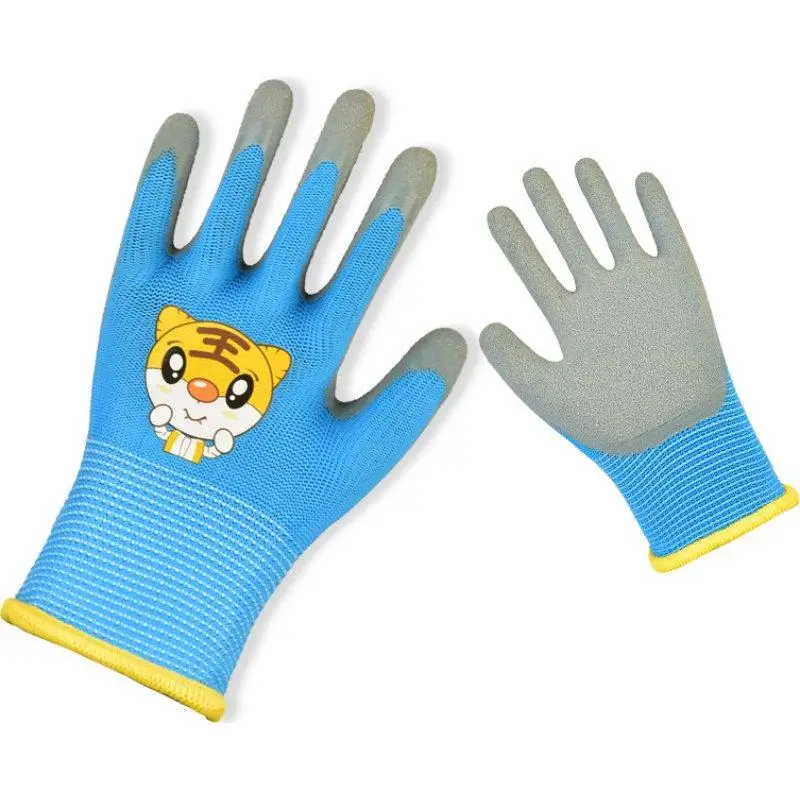 Children's Cartoon Gardening Gloves - Wear & Puncture Resistant