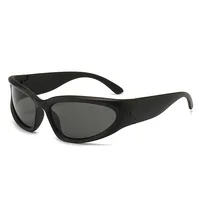 Lunettes de soleil de sport tendance Europe et états-unis Y2K lunettes de soleil lunettes de soleil de mode hommes et femmes lunettes de fête de mode 5