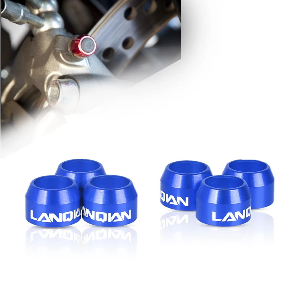 Fz 6 For Yamaha Fz6 2004 2005 2006 2007 Motorcycle Universal Caliper&Master Cylinder Part Billet Bleed Valve Cover Kit Accessory