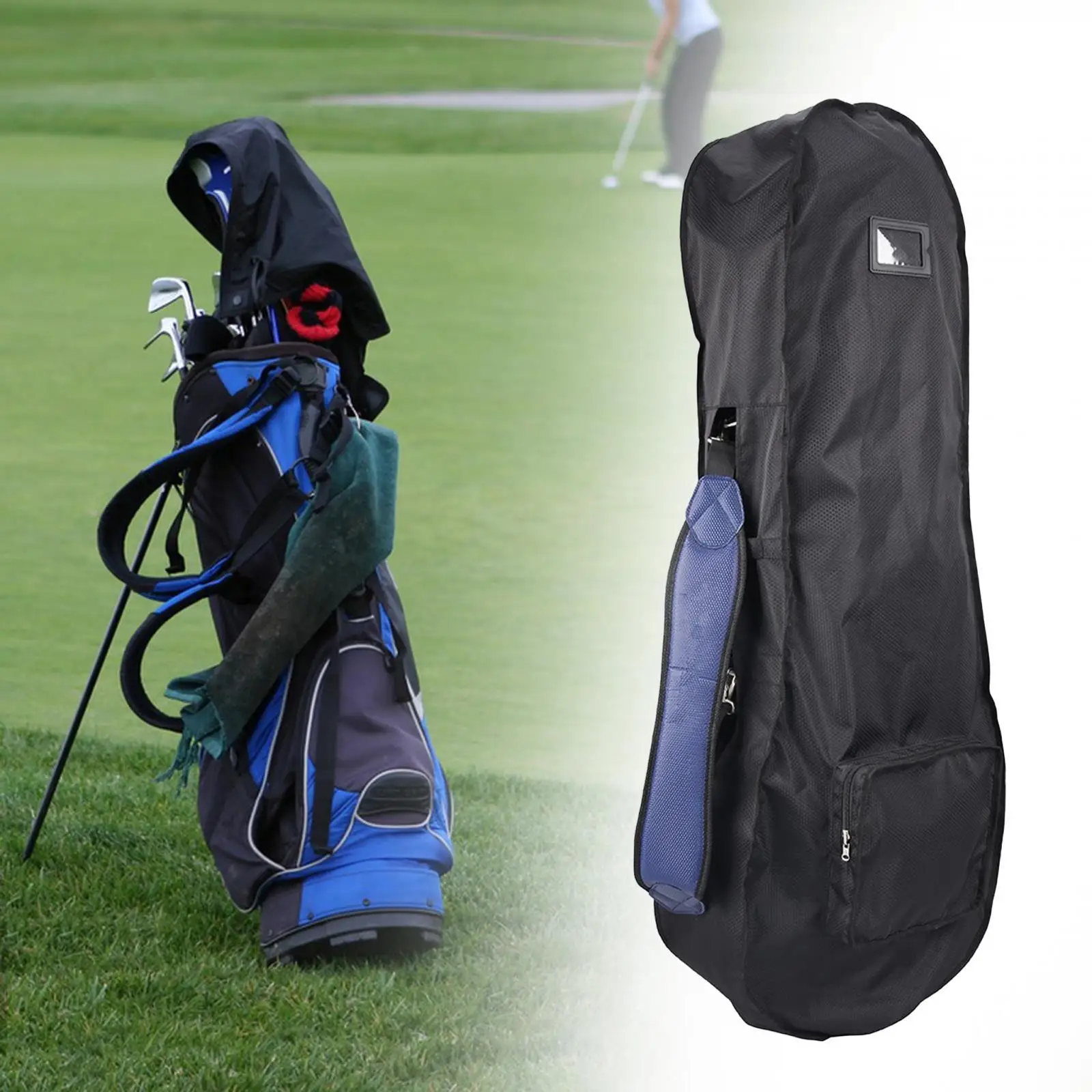 

Golf Bag Rain Cover Carry Bag Waterproof Portable Golf Bag Rain Coat Rain Hood