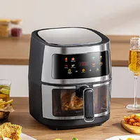 10L Stainless Steel Large-Capacity Air Fryer For Household 2