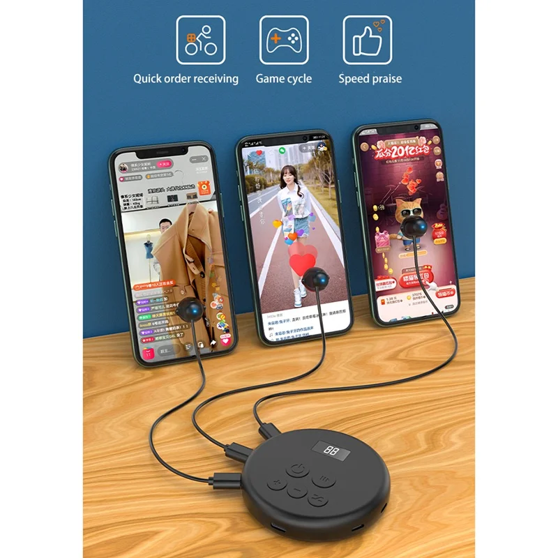 Auto Screen Clicker Mobile Phone TikTok live auto tap  Mute Connection Device Physical Simulation Finger Click Device