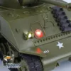 Plastic 1/30 Heng Long RC Battle Tank Sherman Infrared Combating Toy M4A3 3841-01 Remote Control Vehicle Gift 1/16 3898 TH23393 6